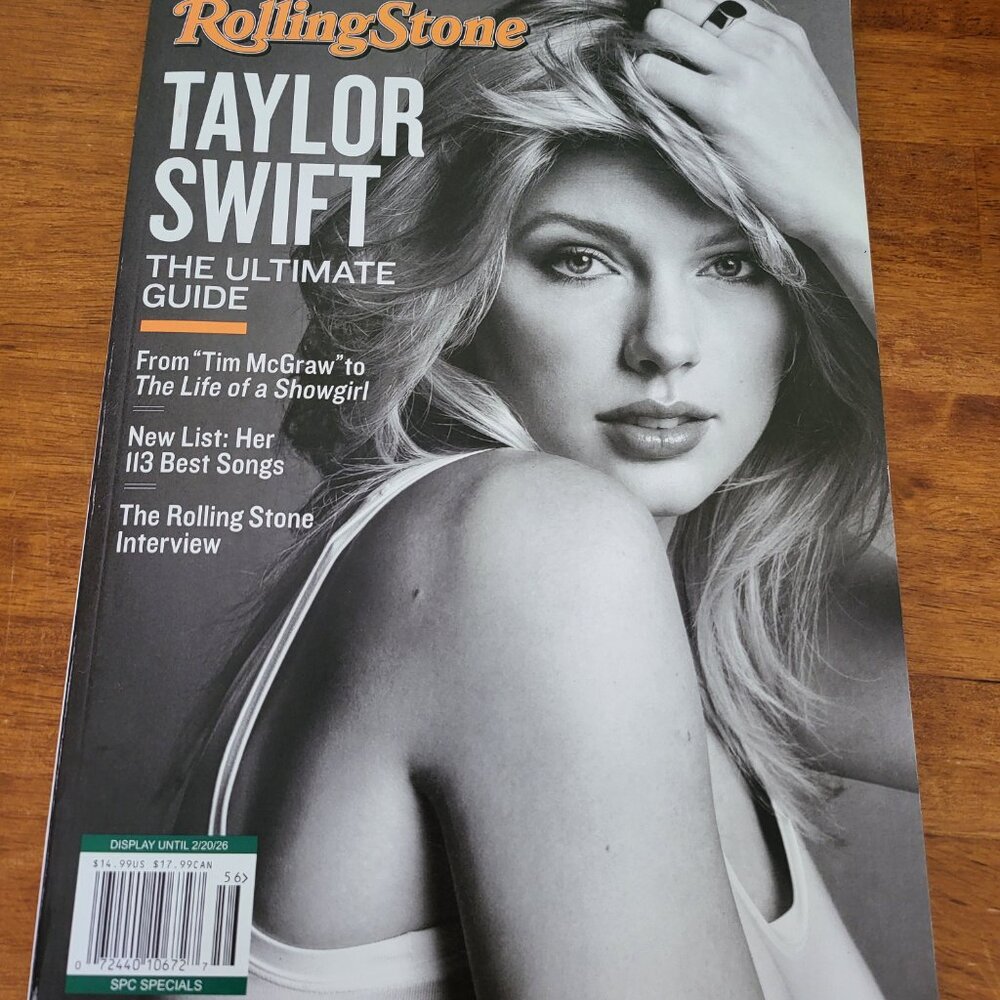Taylor Swift Ultimate Guide Rolling Stone Magazine 2025 Life Of A Showgirl (b